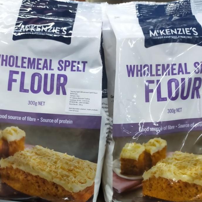 

#promo#murah#mckenzie's wholemeal spelt flour 300gr tepung