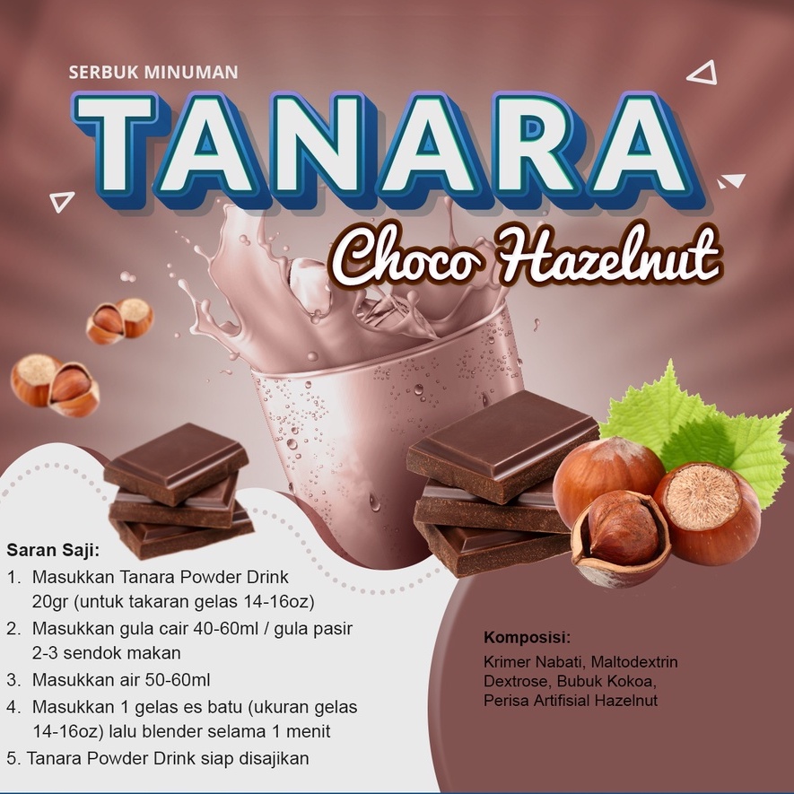 

Bubuk Choco Hazelnut 1kg - Serbuk Minuman Coklat Kacang - bp