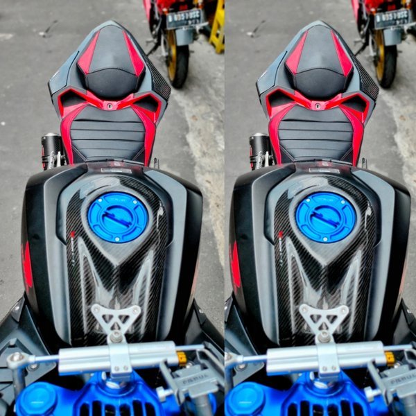 Readyy Cover seat CBR250RR Sarung jok cbr250rr cover seat cbr250rr single seat LUIMOTO visor