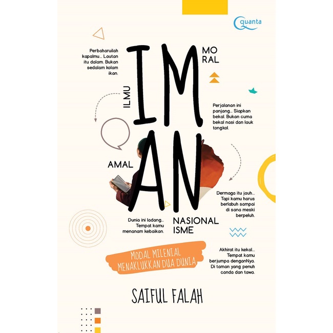 IMAN (ILMU MORAL AMAL NASIONALISME) KARYA SAIFUL FALAH