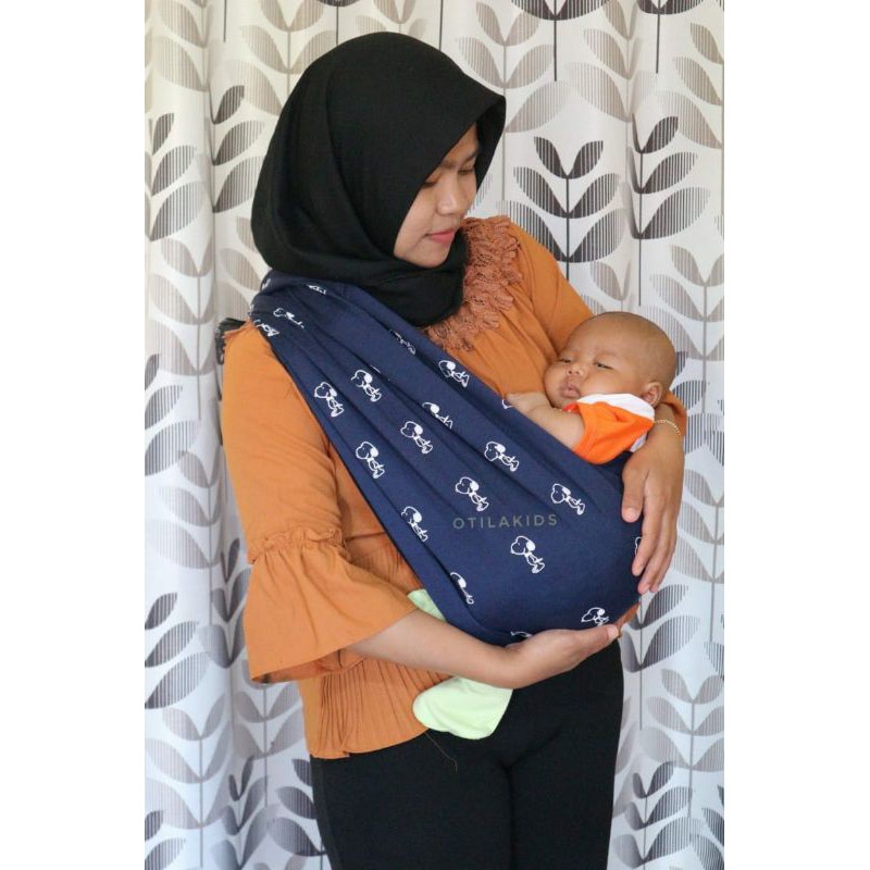 GEOS SNOOPY | Gendongan Kaos Premium | Geos | Gendongan Bayi