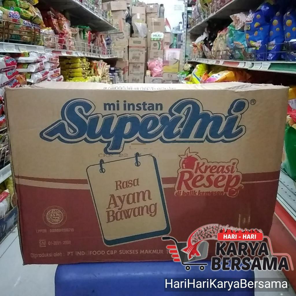 

MIE INSTAN SUPERMI RASA AYAM BAWANG ISI 40PCS X 75GR -PER KARTON