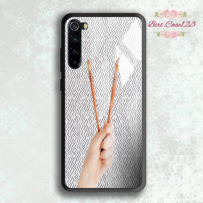 casing softcase silikon Gambar ZIG-ZAG back case glass iphone 5g 6g 6g+7g 7g+ 8g 8g+ x xr xs max etc