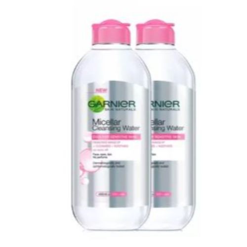 Garnier Twin Pack Micellar Water Pink 400ml