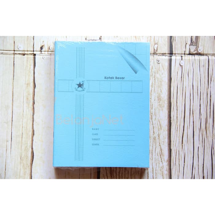 

Buku Tulis Mandarin Kotak Besar Bintang Obor [10 PCS]