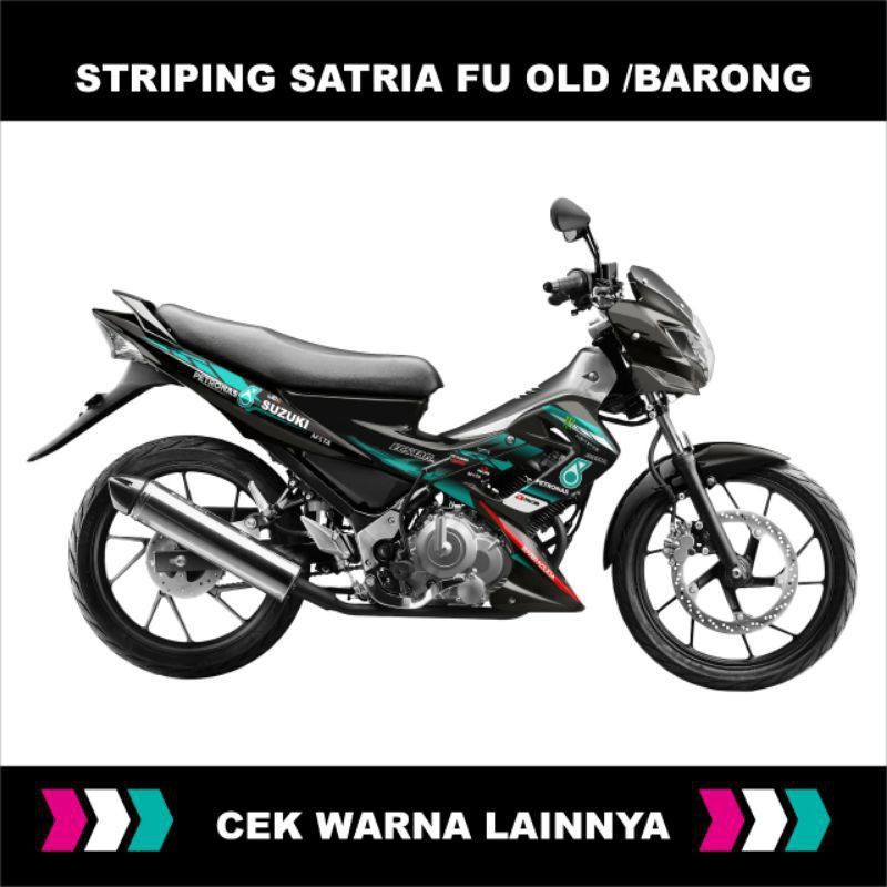 STRIPING SATRIA FU BARONG OLD/LAMA PETRONAS