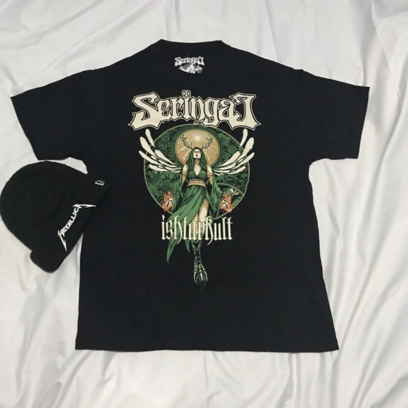 Official t shirt Seringai Ishtarkult x Jager