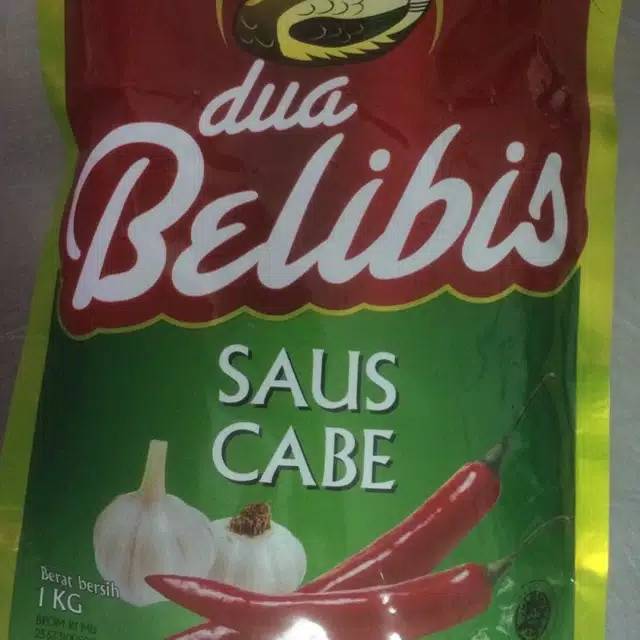 

Saus Cabe Dua Belibis Kemasan 1 kg