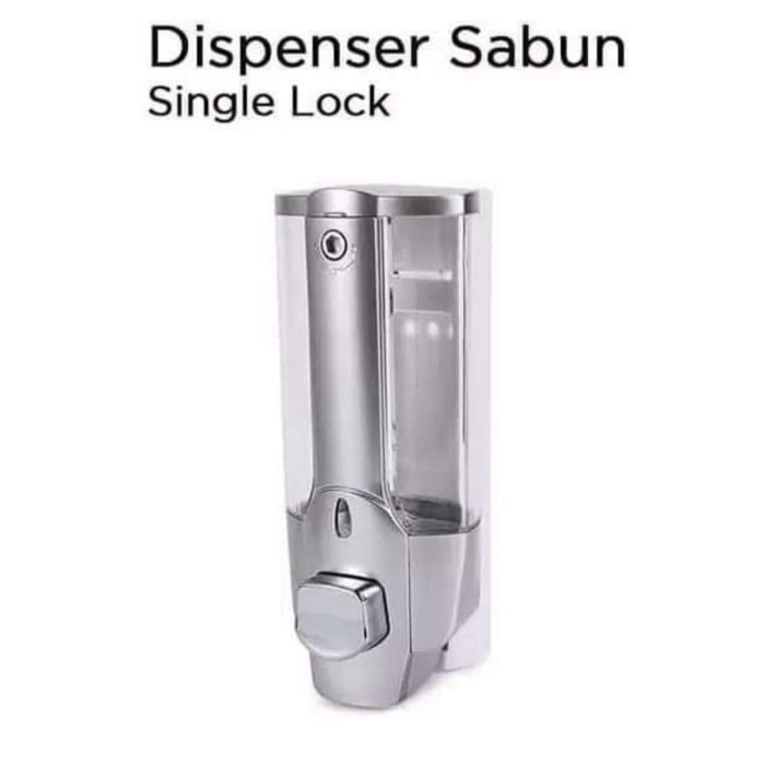 (COD) Dispenser sabun Cair Singgle / Tempat sabun Cair Tabung