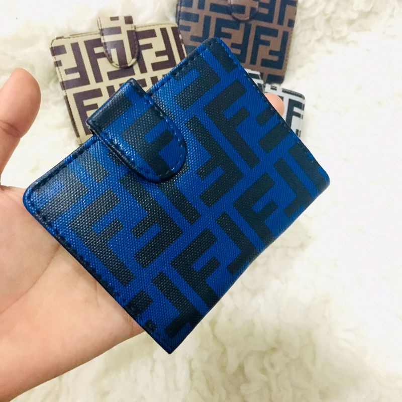 Dompet kartu FN x00314 slot kartu 14 ada slot uang Kertas Murah Import Wanita Pria