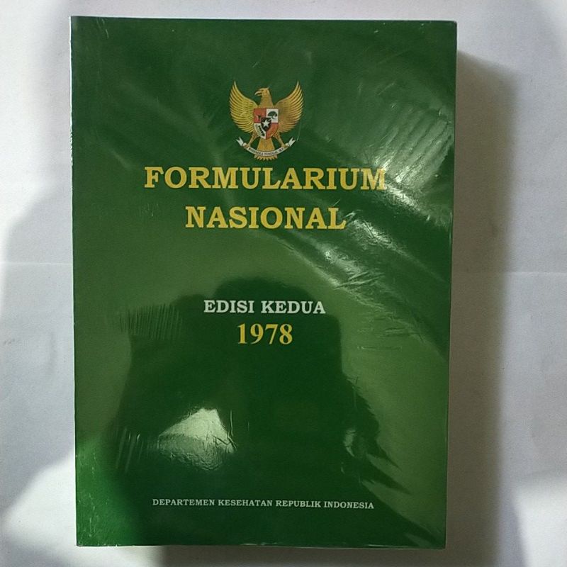 Jual Formularium Nasional Edisi Kedua Tahun 1978 sampul baru Shopee