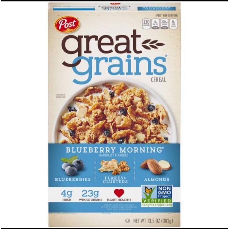 

Post Great Grains Blueberry Morning 387gr