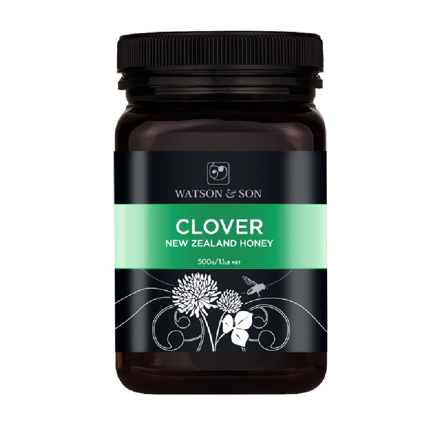 Madu Clover Watson &amp; Sons 100% Pure Honey New Zaeland 500 Gram