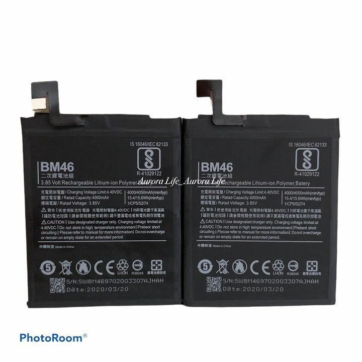 Baterai Xiaomi BM46 Xiaomi Redmi Note 3 Redmi Note 3 Pro Original 100% Battery Batre