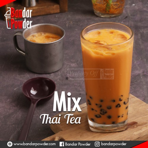 

DISKON - (BISA COD) Bubuk Thai Tea Teh Thailand Mix Gula 1kg - Serbuk Minuman Premium