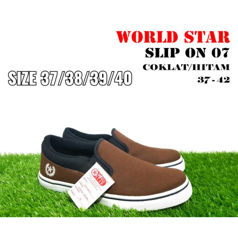 SEPATU WORLDSTAR SLIP ON 07 - SEPATU SLIP ON PRIA - SEPATU FORMAL KANTOR