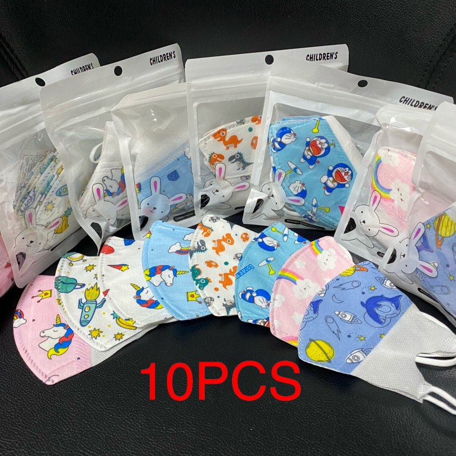 Masker Duckbil Anak Harga Murah Masker Kesehatan Masker Anak 10 pcs