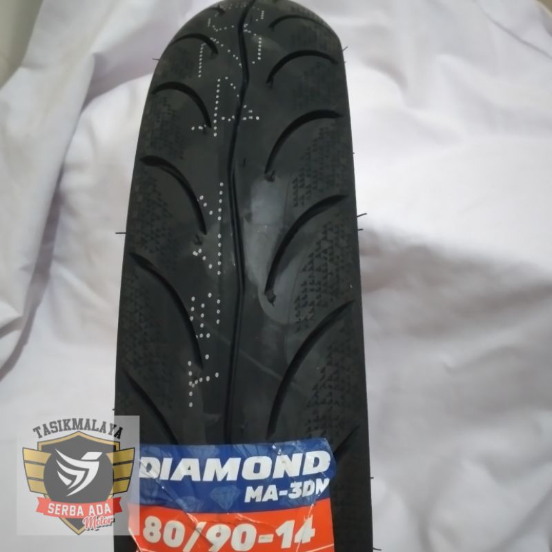 BAN LUAR MAXXIS DIAMOND 80/90-14 TUBELESS