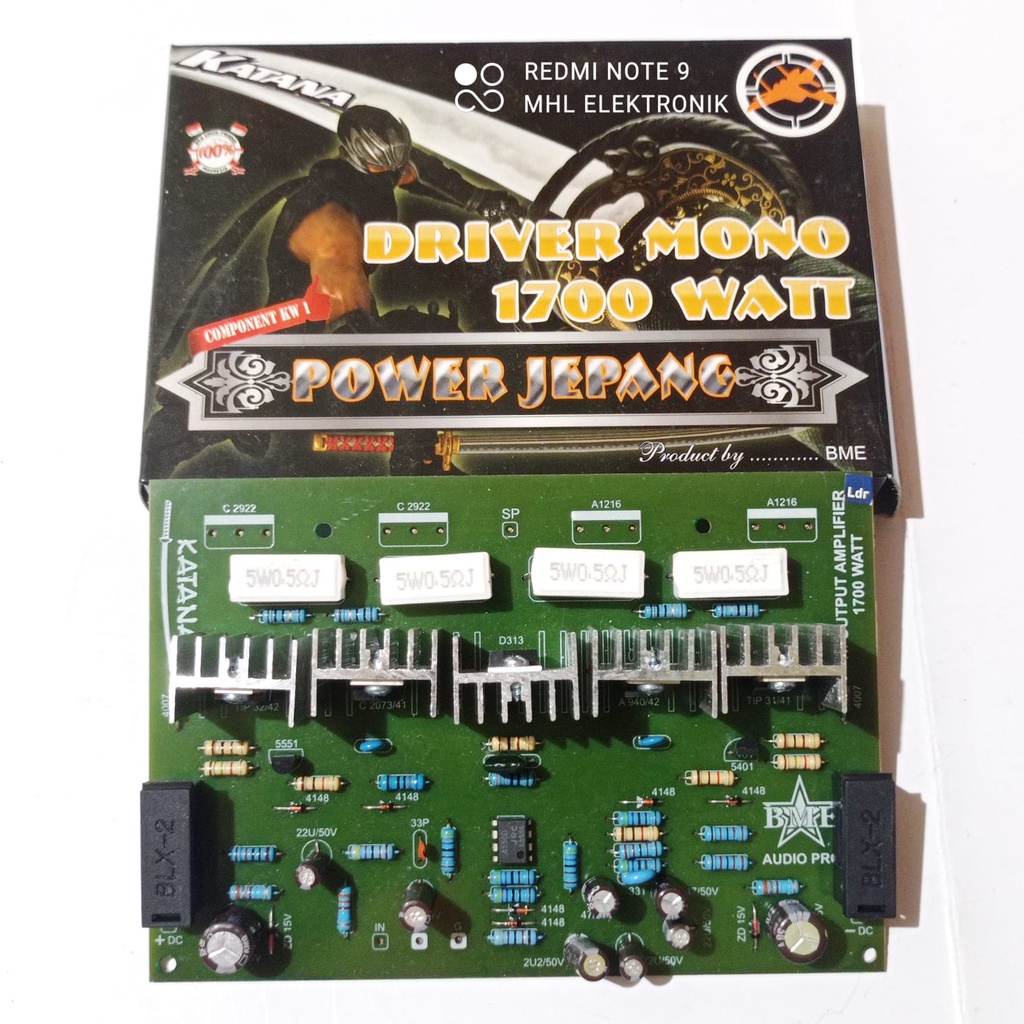 Kit Driver Mono 1700 Watt Power Jepang By BME