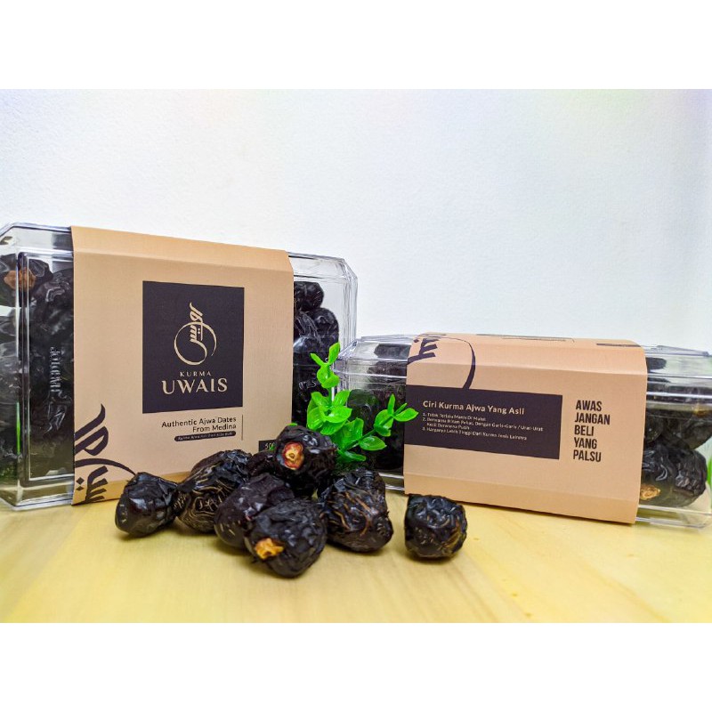 

Kurma Ajwa Uwais ASLI 1000 gr