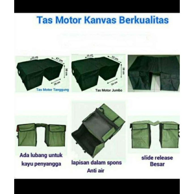 TAS MOTOR / BRONJONG MOTOR MERK GUNTUR