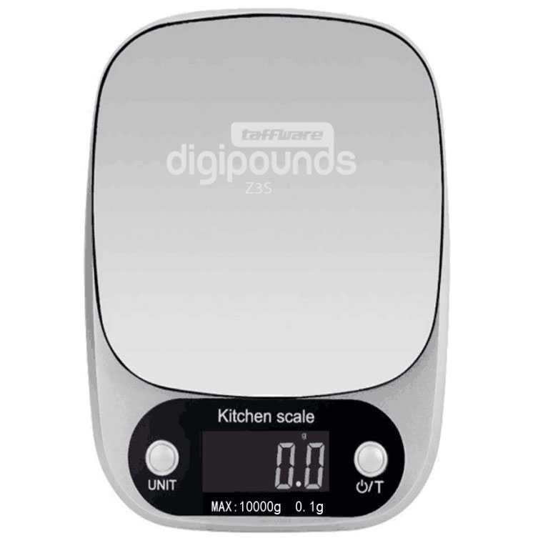 

Taffware Digipounds Timbangan Dapur Digital Kitchen Scale 10kg 1g Z3S