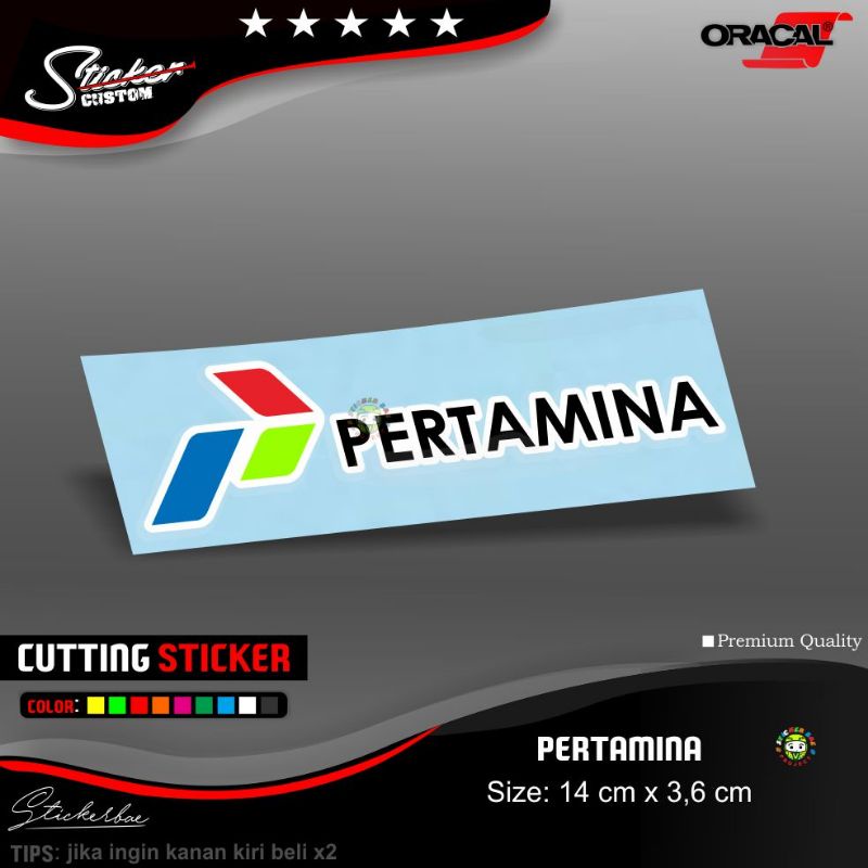 Sticker ipone bridgestone pertamina akrapovic mugenpower zero gravity cutting sticker tumpuk