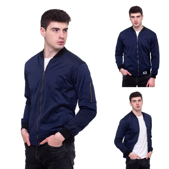 BEST SELLER - JAKET ERIGO COACH | JAKET DISTRO | GROSIR  COUPLE PARKA SWEATER - Navy R5H3 O7Z0