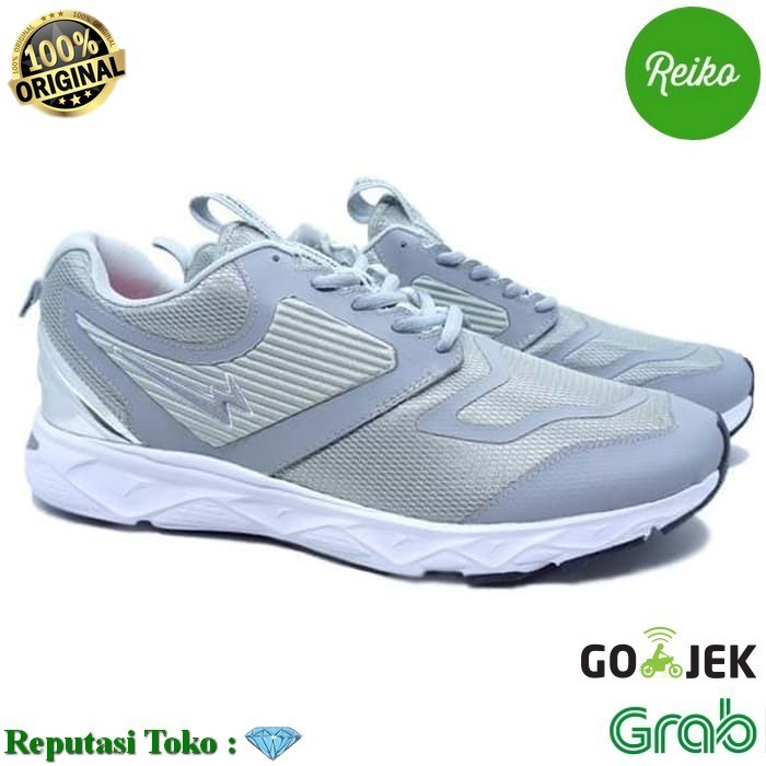 Promo | Sepatu Olahraga Eagle ETERNAL Sepatu Sneakers Casual Running Lari Pria - Black 38 keren