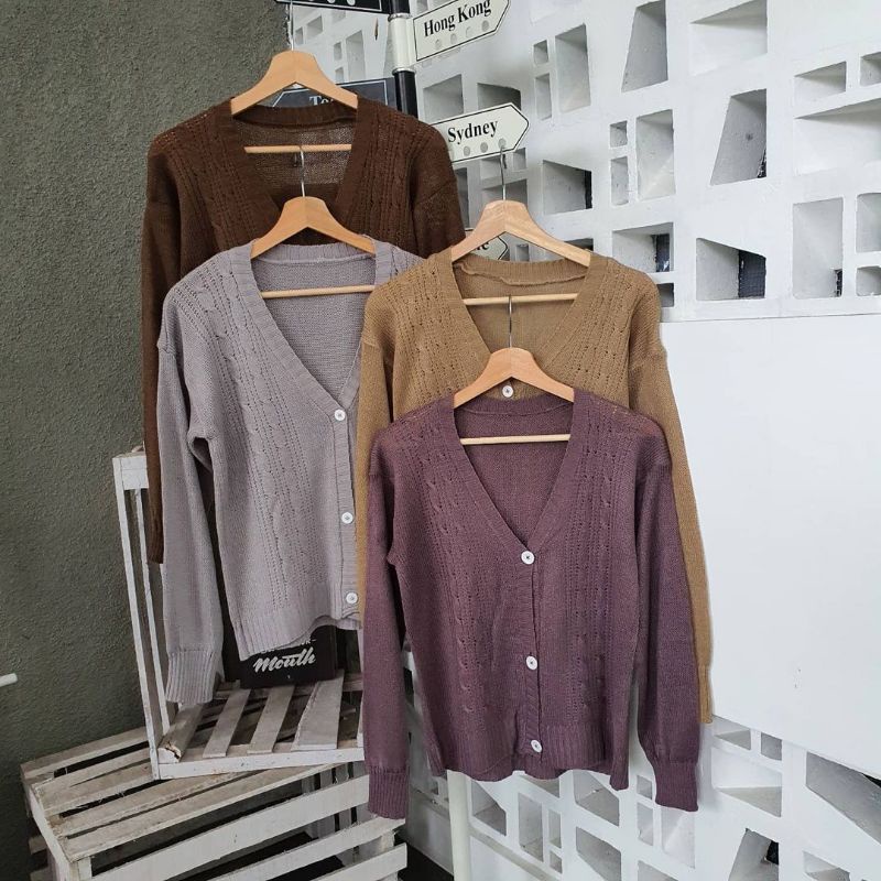 MERCY CABEL OUTHER RAJUT DEWASA KEKINIAN KEREN JAKET RAJUT WANITA MARCY CABEL OUTHER RAJUT COD RAJUT
