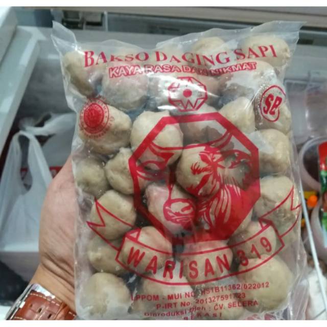 

Bakso warisan isi 50