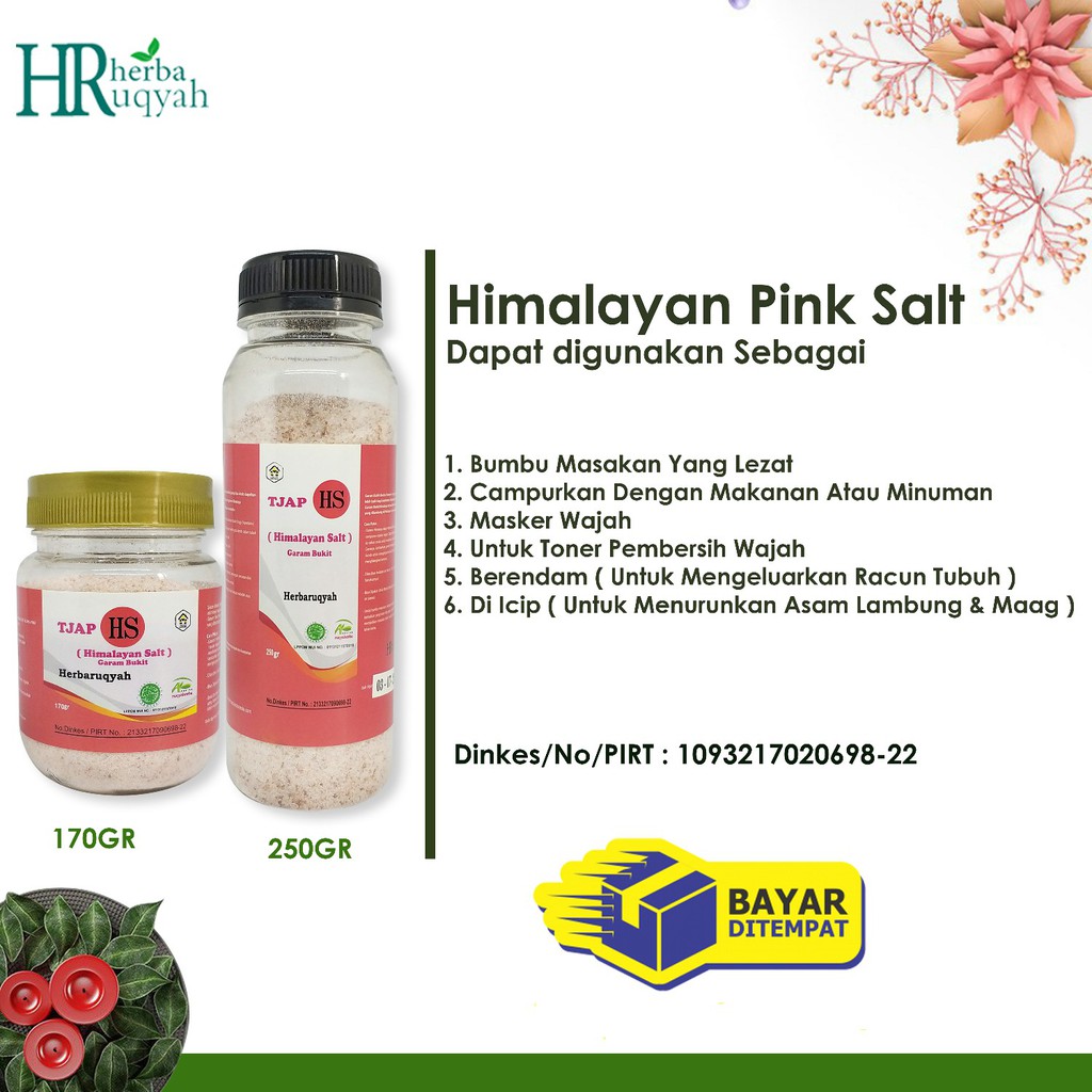

Garam Himalaya / Himalayan Salt Original / Himalayan Pink Salt