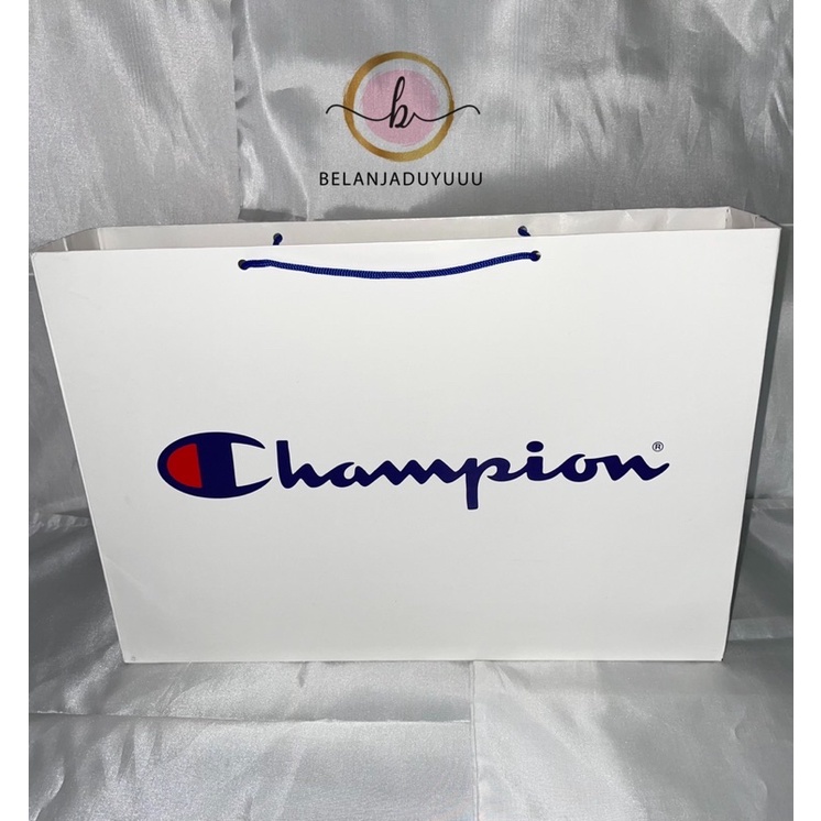 Paper Bag Champion ( Ready Stock jakarta )