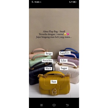 ALMA FLAP BAG BY BUTTONSCARVES