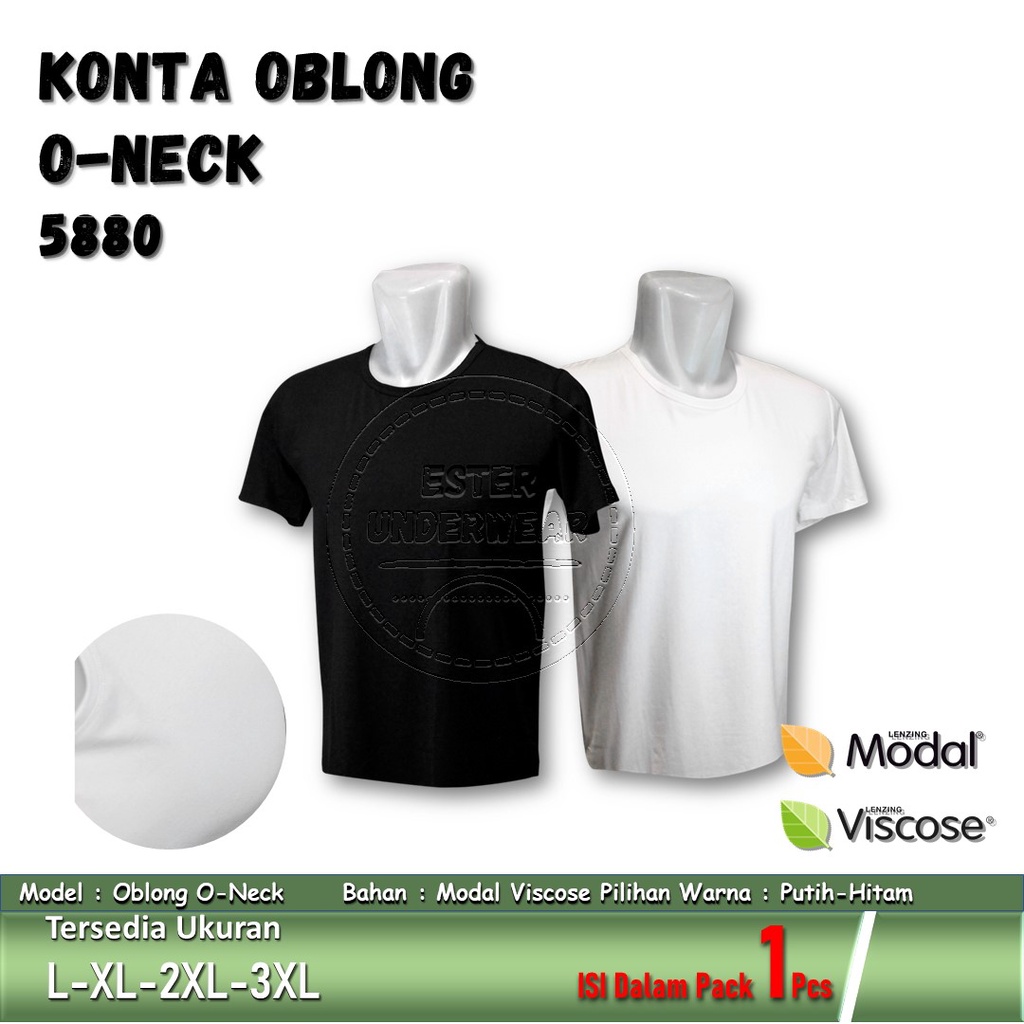 Oblong Pria O-Neck KONTA 5880 ISI-1 PCS