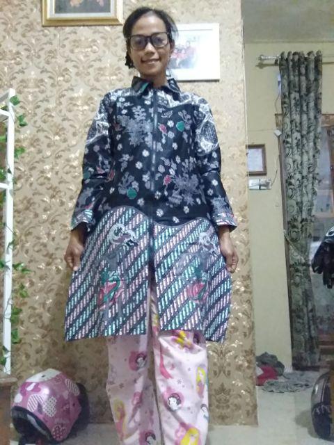 Tunik Batik Wanita Modern