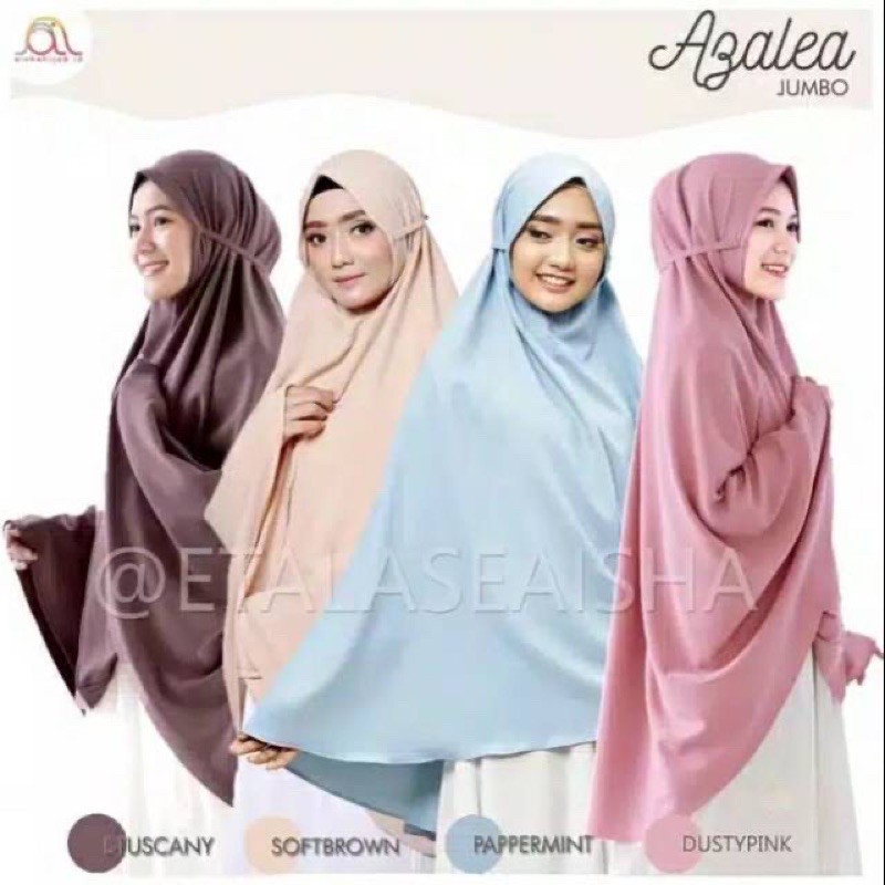 Khimar Jumbo Non Pet XXL Tali / khimar Azalea XXL / Bergo XXL