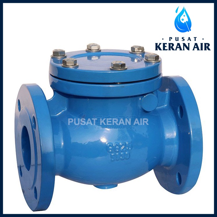 4" inch SWING CHECK VALVE CAST IRON JIS 10k