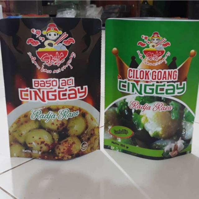 Jual Baso Aci Cingcay Radja Rasa Bakso Aci Gr Shopee Indonesia