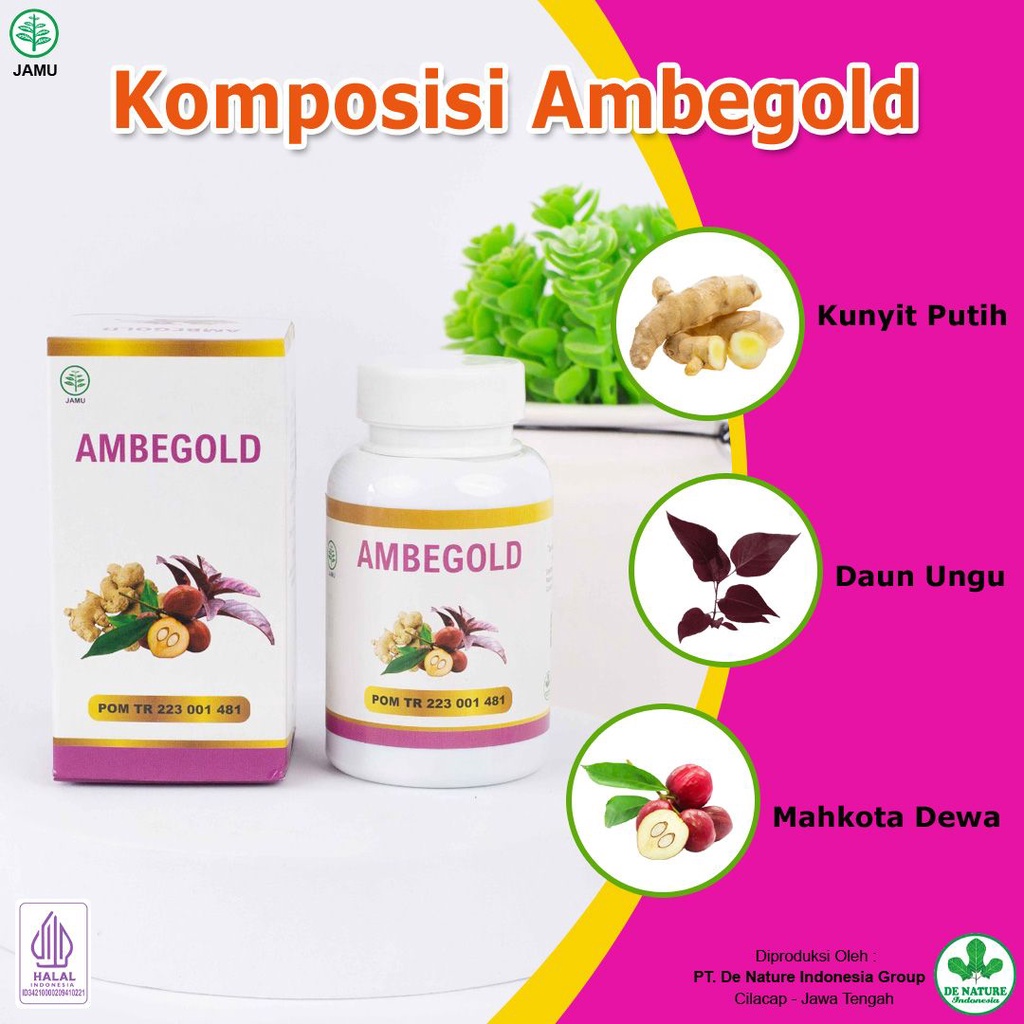 Herbal Ambegold Asli Obat Ambeien Wasir Ambe Gold Original Ampuh No 1