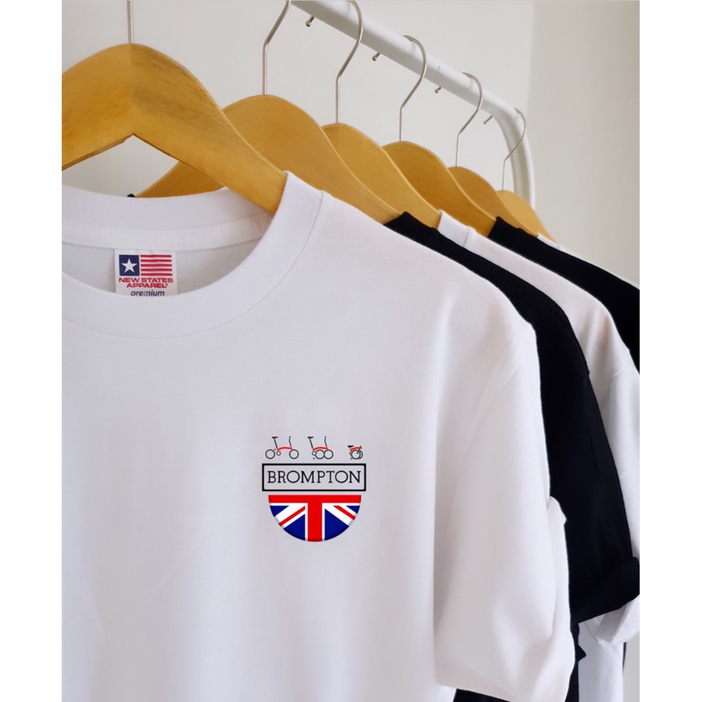 [PROMO] Kaos Brompton UK / Tshirt Brompton Union Jack / Kaos Sepeda /Kaos Gowes / Cycling Jersey