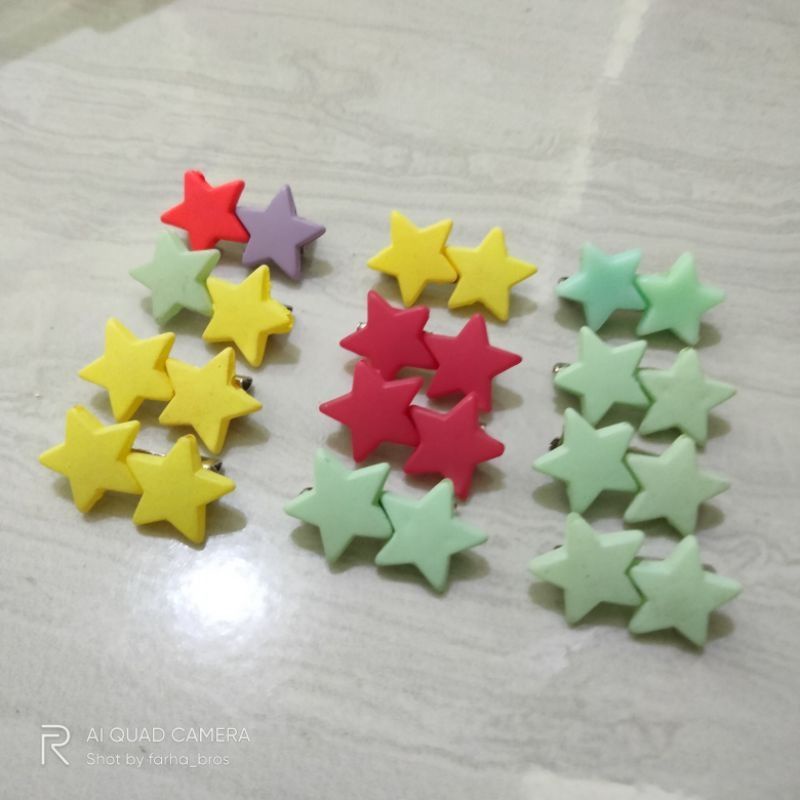 Peniti hijab jilbab - Bros Dagu - bros kecil - Bros mini - Bros hijab kupu silver satuan By Farha-Bintang