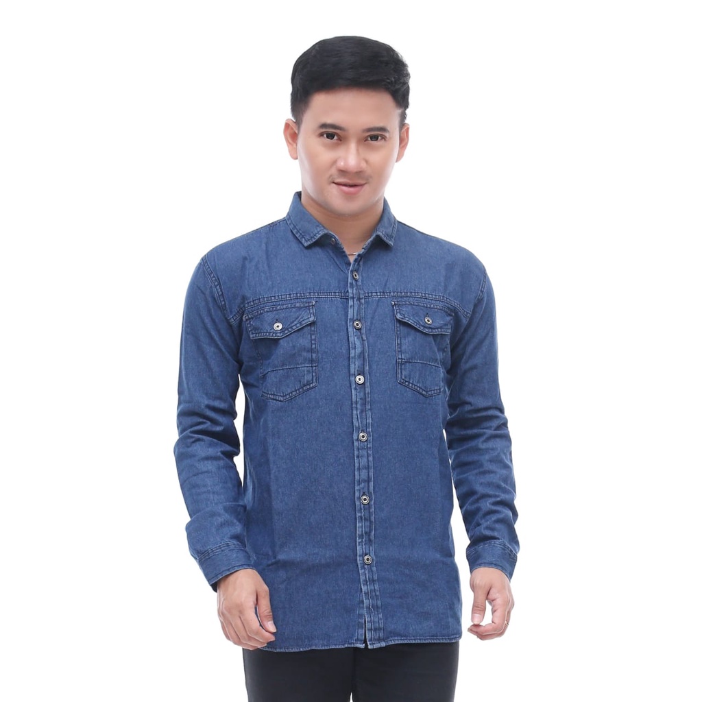 HEM JEANS PRIA LENGAN PANJANG DAN PENDEK PREMIUM ORIGINAL GBM