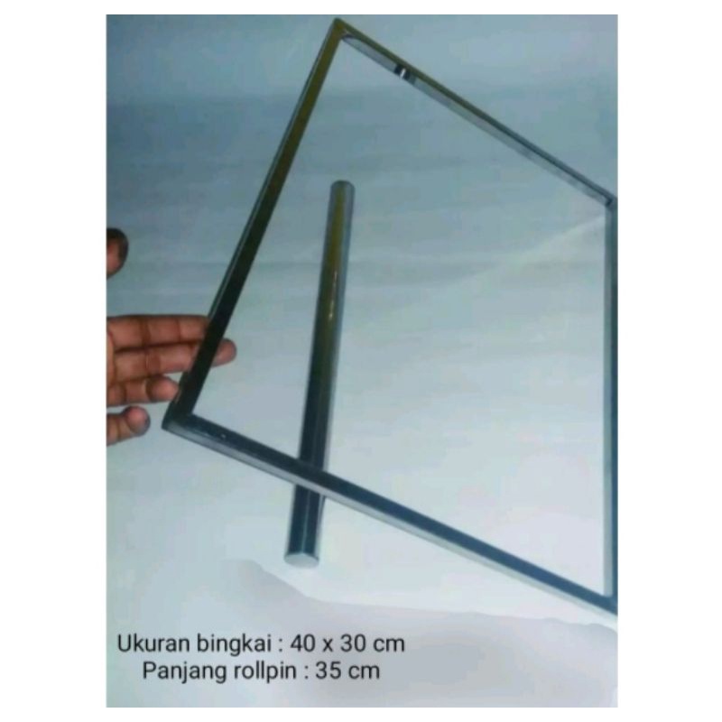 bingkai adonan kue kering bahan stainless