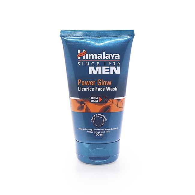 Jual HIMALAYA MEN POWER GLOW LICORICE FACE WASH 100ML Shopee Indonesia