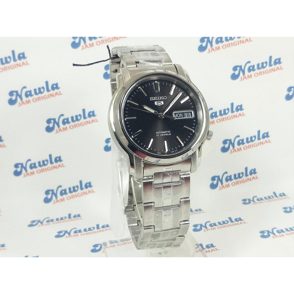 Seiko 5 SNKK71K1 Automatic Black Dial - Jam Tangan Pria SNKK71