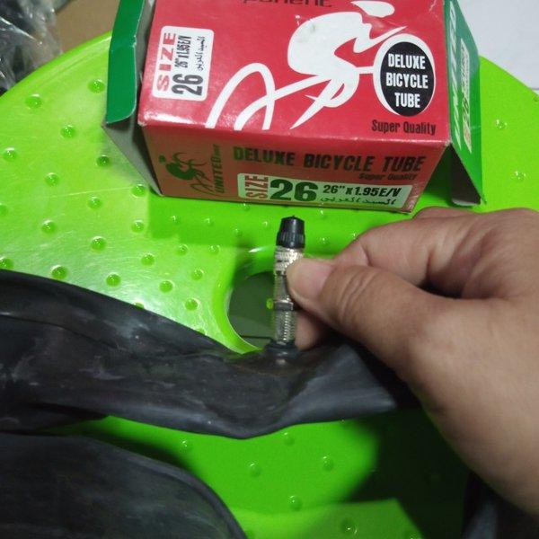 BAN DALAM 26 X 1.95 EV UNITED SEPEDA FEDERAL MTB 195 ENGLISH VALVE