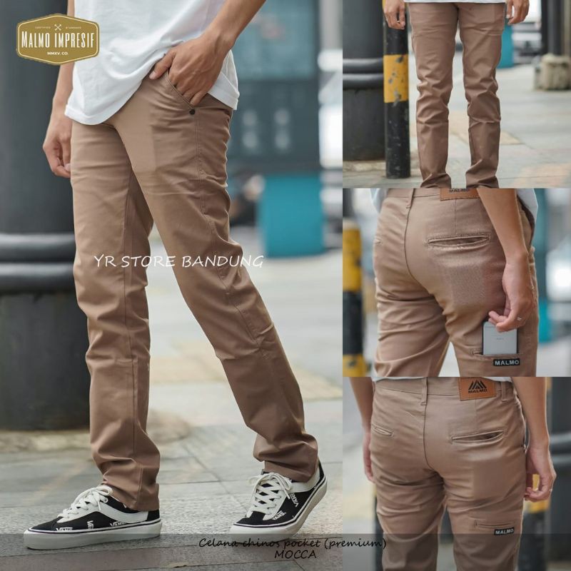 Celana Chino pocket original premium