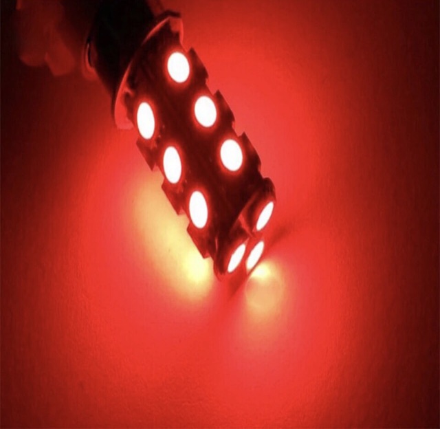 Lampu stop Bayonet Stop Led 18 Smd Warna Merah dan Putih bergaransi orginal