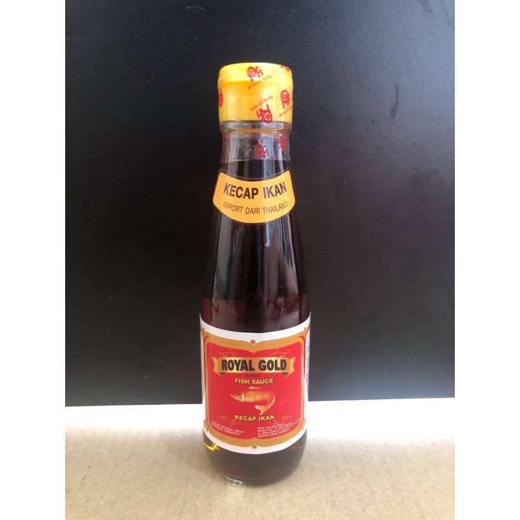 Royal Gold Fish sauce Botol Kecil 200ml / Kecap Ikan Thailand 200ml
